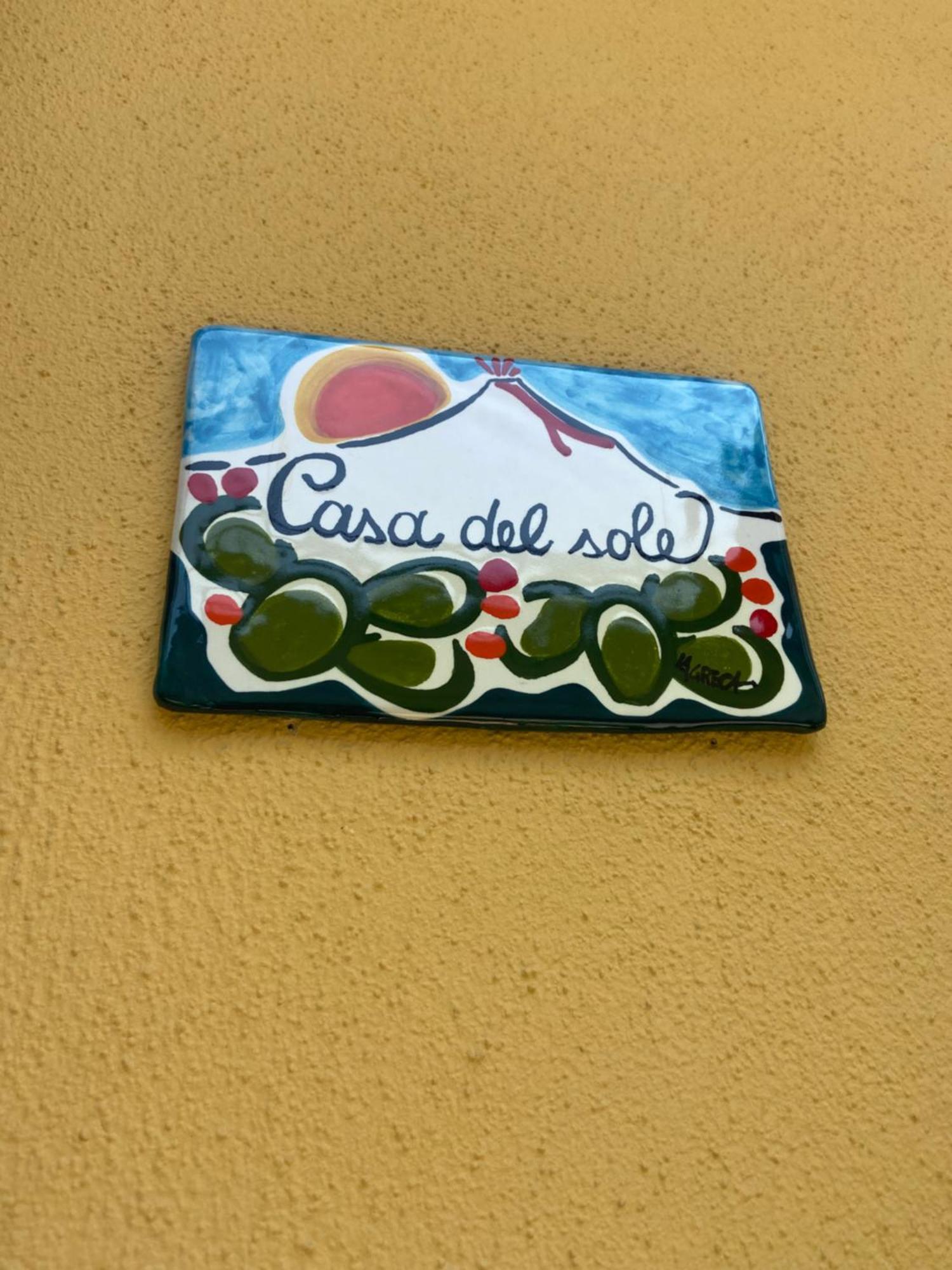 La Casa Del Sole Villa Catania Eksteriør billede